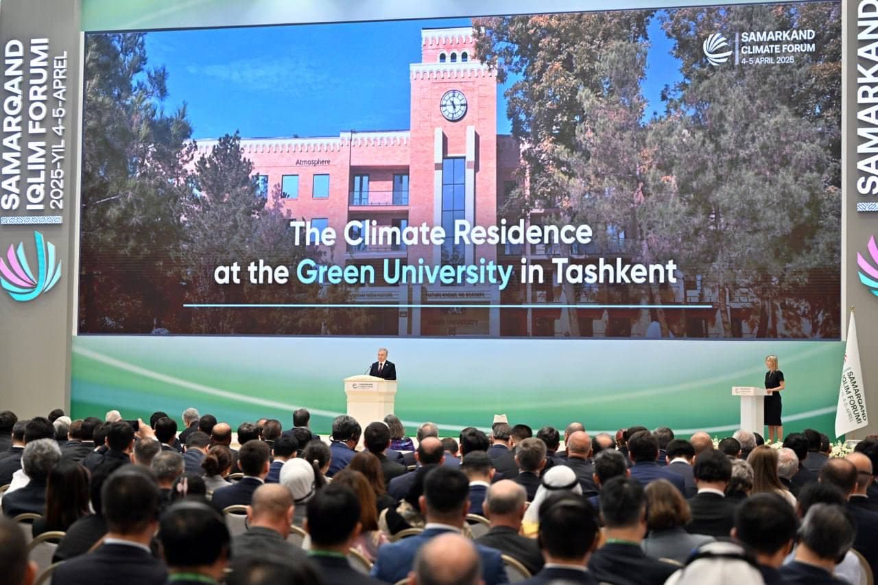 The Samarkand Climate Forum has begun its work