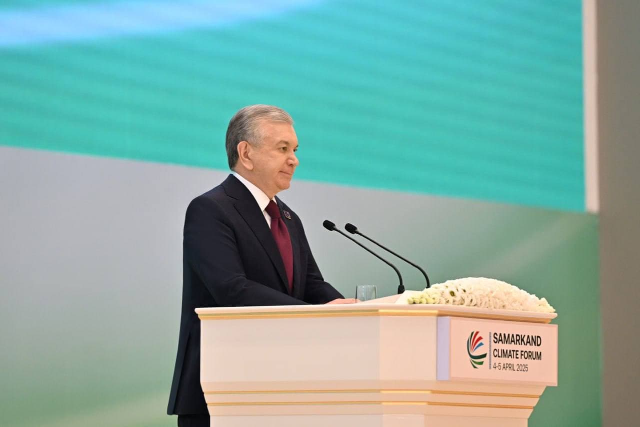 The Samarkand Climate Forum has begun its work