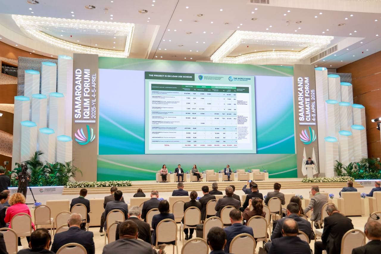 The Government of Uzbekistan and World Bank Launch Project for Restoring Forests and Degraded Lands