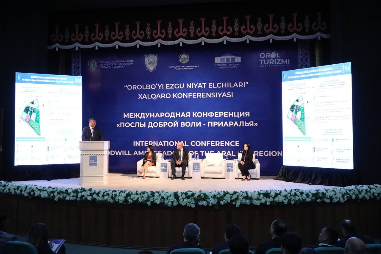 Orolbo‘yi mintaqasini barqaror rivojlantirish bo‘yicha ilg‘or yondashuvlar taqdim etildi