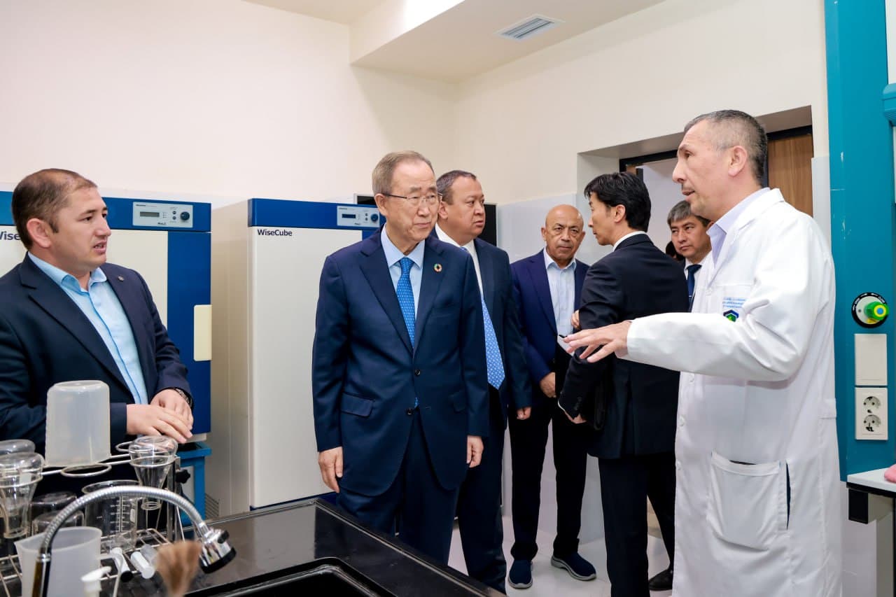 Pan Gi Mun O‘zbekiston bilan hamkorlik barqaror “yashil” kelajak uchun xizmat qilishini ta’kidladi