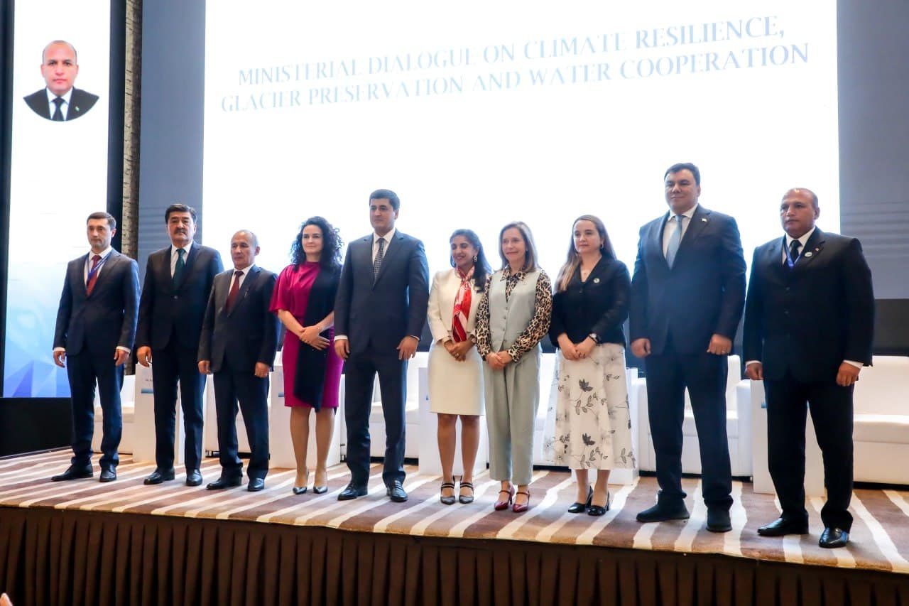 O‘zbekiston Muzliklar bo‘yicha xalqaro konferensiyada yashil kun tartibini ilgari surdi