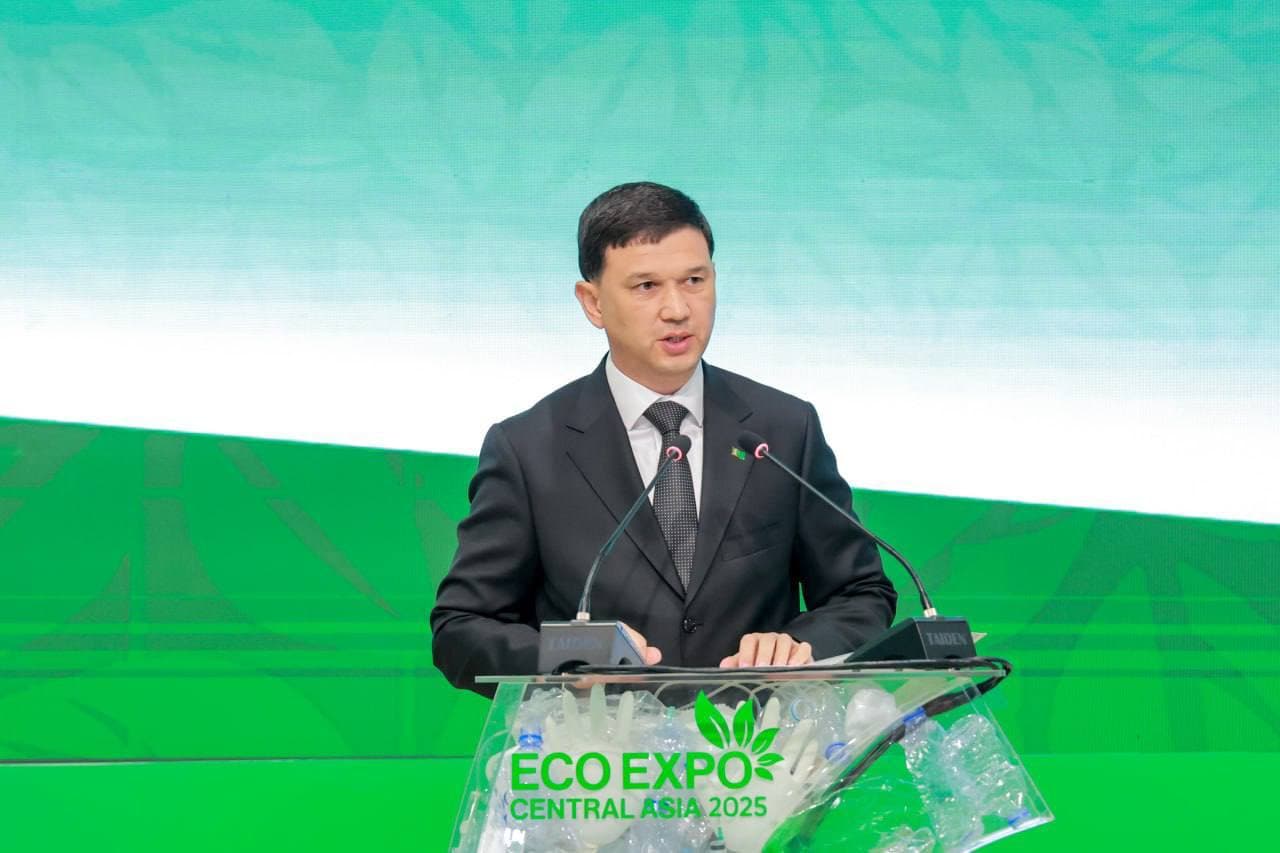 Currently, the opening ceremony of the International Exhibition of Environmental Technologies Eco Expo Central Asia 2025 is taking place in the capital's exhibition complex CAEx.