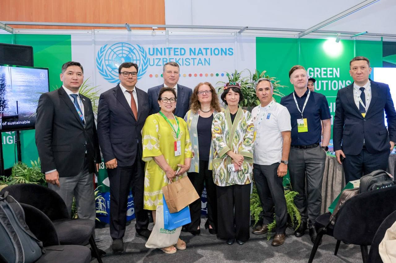 Currently, the opening ceremony of the International Exhibition of Environmental Technologies Eco Expo Central Asia 2025 is taking place in the capital's exhibition complex CAEx.