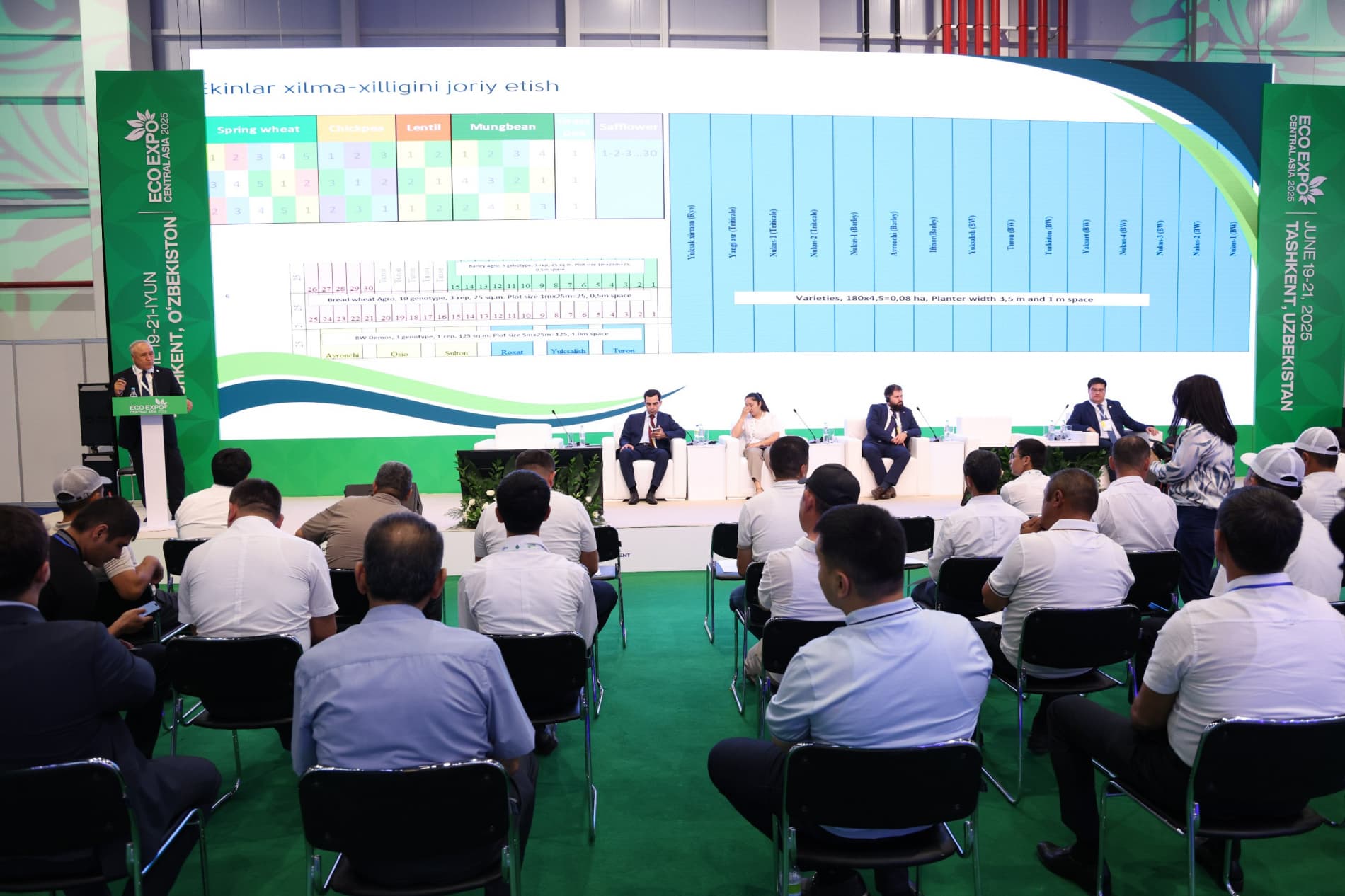 Barqaror qishloq xo‘jaligi uchun ekologik yechimlar taqdim etildi