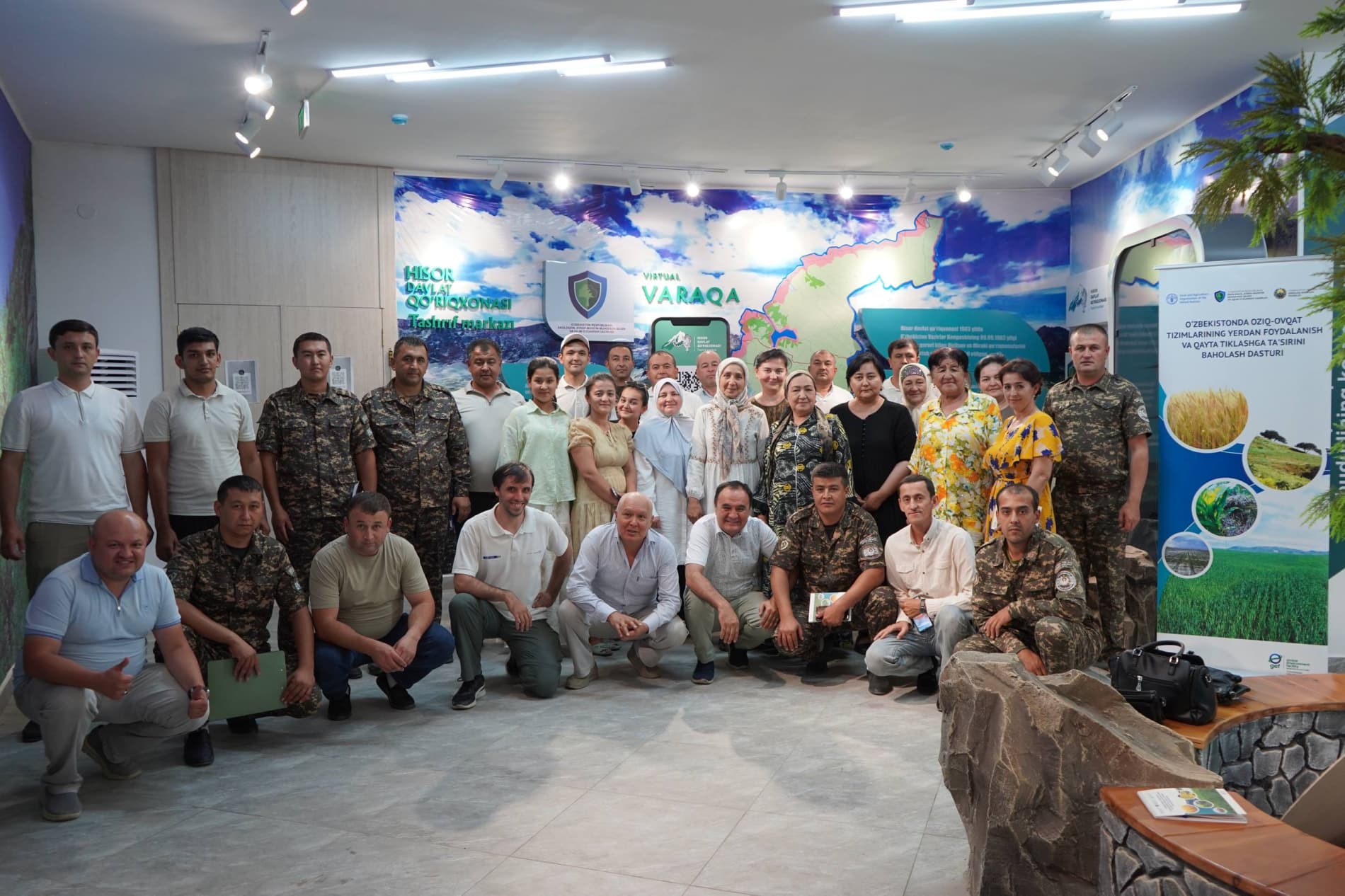 130 nafardan ortiq kishi yerlarni tiklash va tabiatni asrash bo‘yicha o‘qitildi