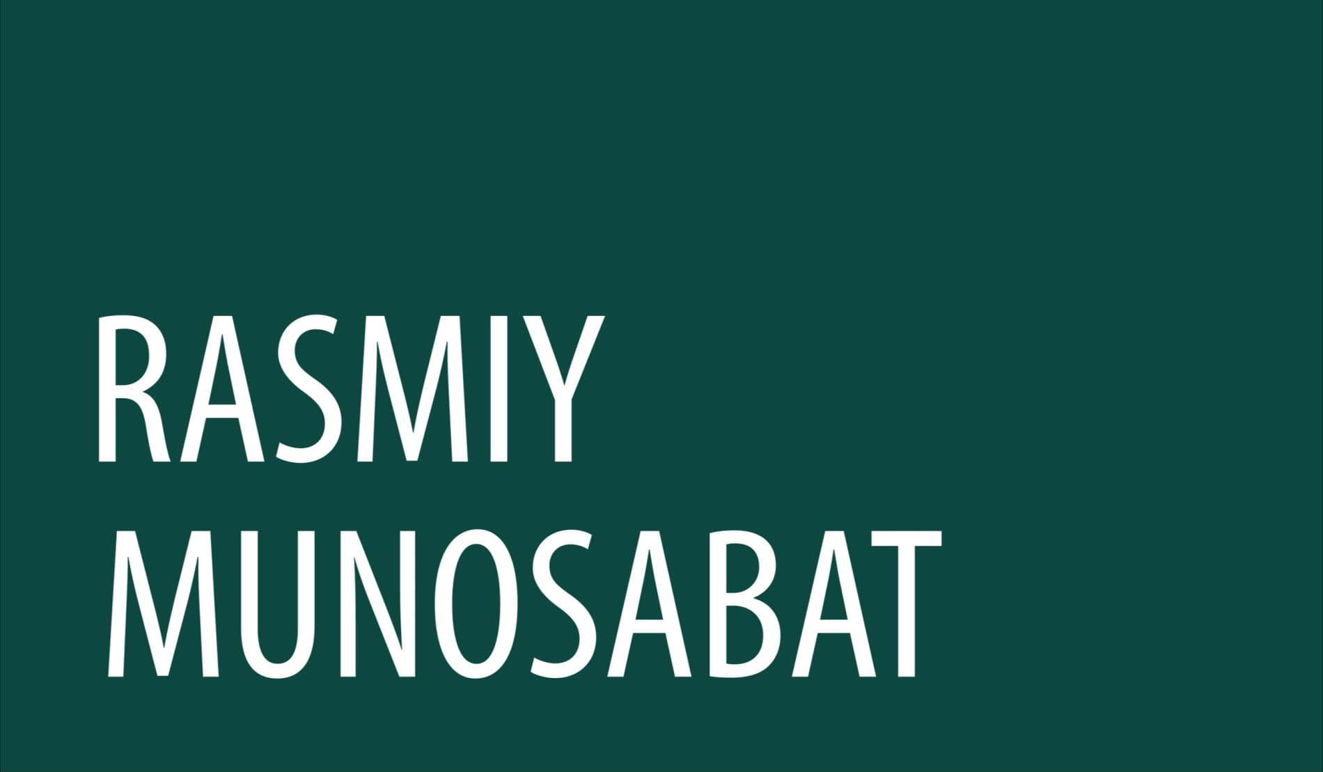 O‘zbekiston Respublikasi Ekologiya, atrof-muhitni muhofaza qilish va iqlim o‘zgarishi vazirligining daraxt kesishga moratoriyani bekor qilish taklifi yuzasidan rasmiy bayonoti