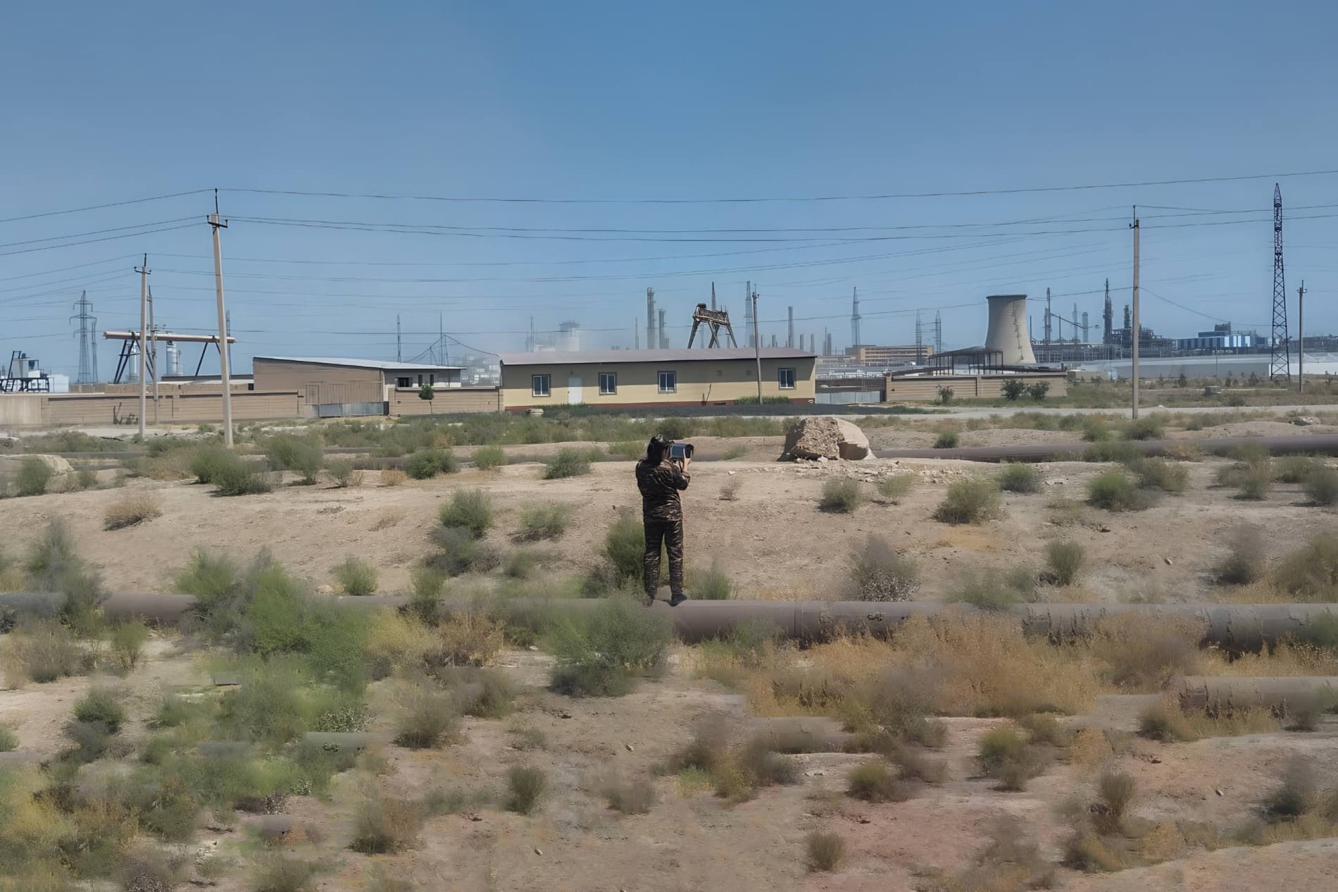 Navoiyda havo ifloslanishi bilan bog‘liq holat o‘rganildi