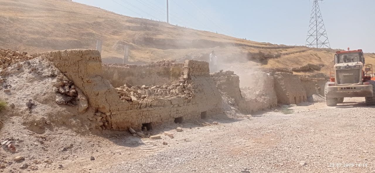 В Андижане демонтированы известковые печи, загрязняющие атмосферу