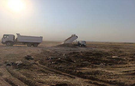 Landfill for Municipal Solid Waste Rehabilitated in Bakhmal District