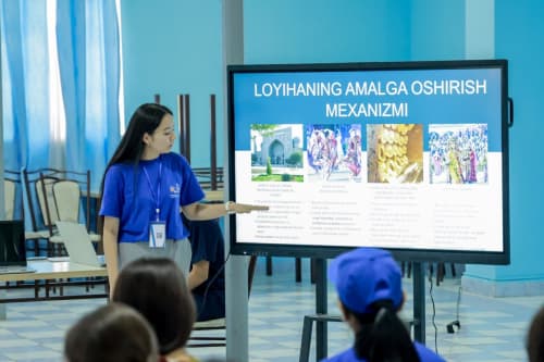Yoshlar ekologiya va turizmga oid loyihalarini taqdim etishdi