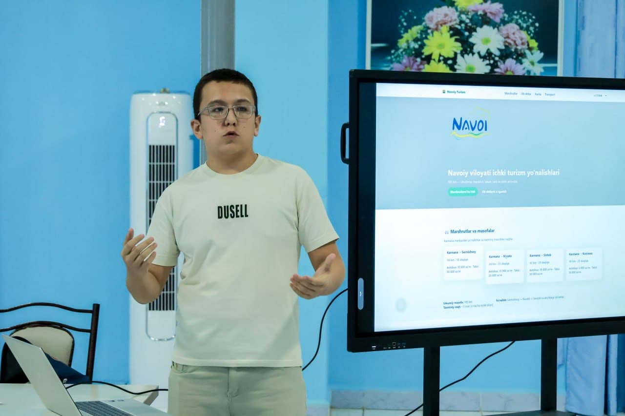 Yoshlar ekologiya va turizmga oid loyihalarini taqdim etishdi