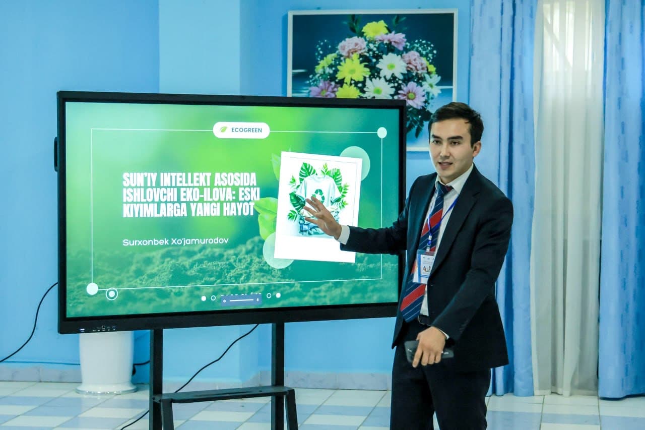 Yoshlar ekologiya va turizmga oid loyihalarini taqdim etishdi