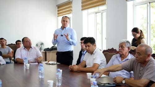 Public Hearings Were Held in Tashkent District on Major Solar Panel Installation Project