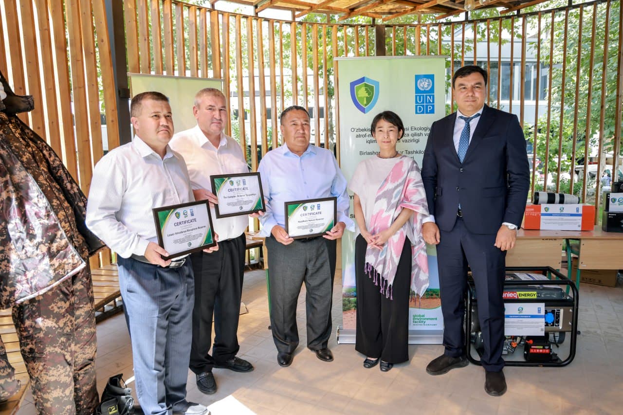Three Protected Areas of the Aral Sea Region Receive Modern Equipment