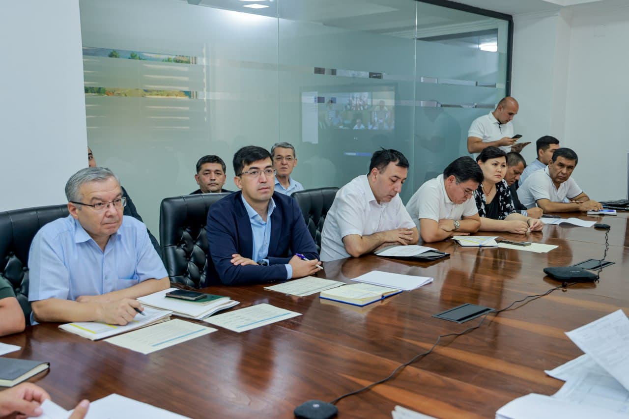 Ijro intizomi bo‘yicha yig‘ilish o‘tkazildi