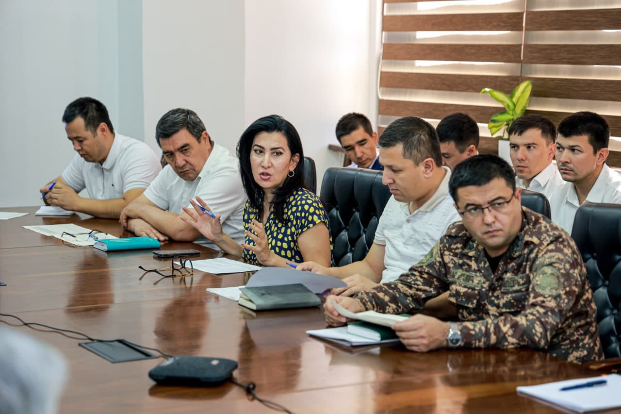 Ijro intizomi bo‘yicha yig‘ilish o‘tkazildi