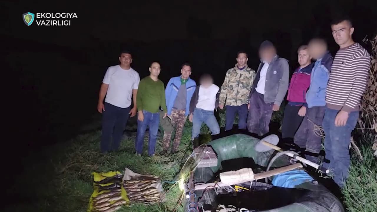 Noqonuniy baliq ovlash natijasida tabiatga qariyb 700 million so‘m zarar yetkazildi