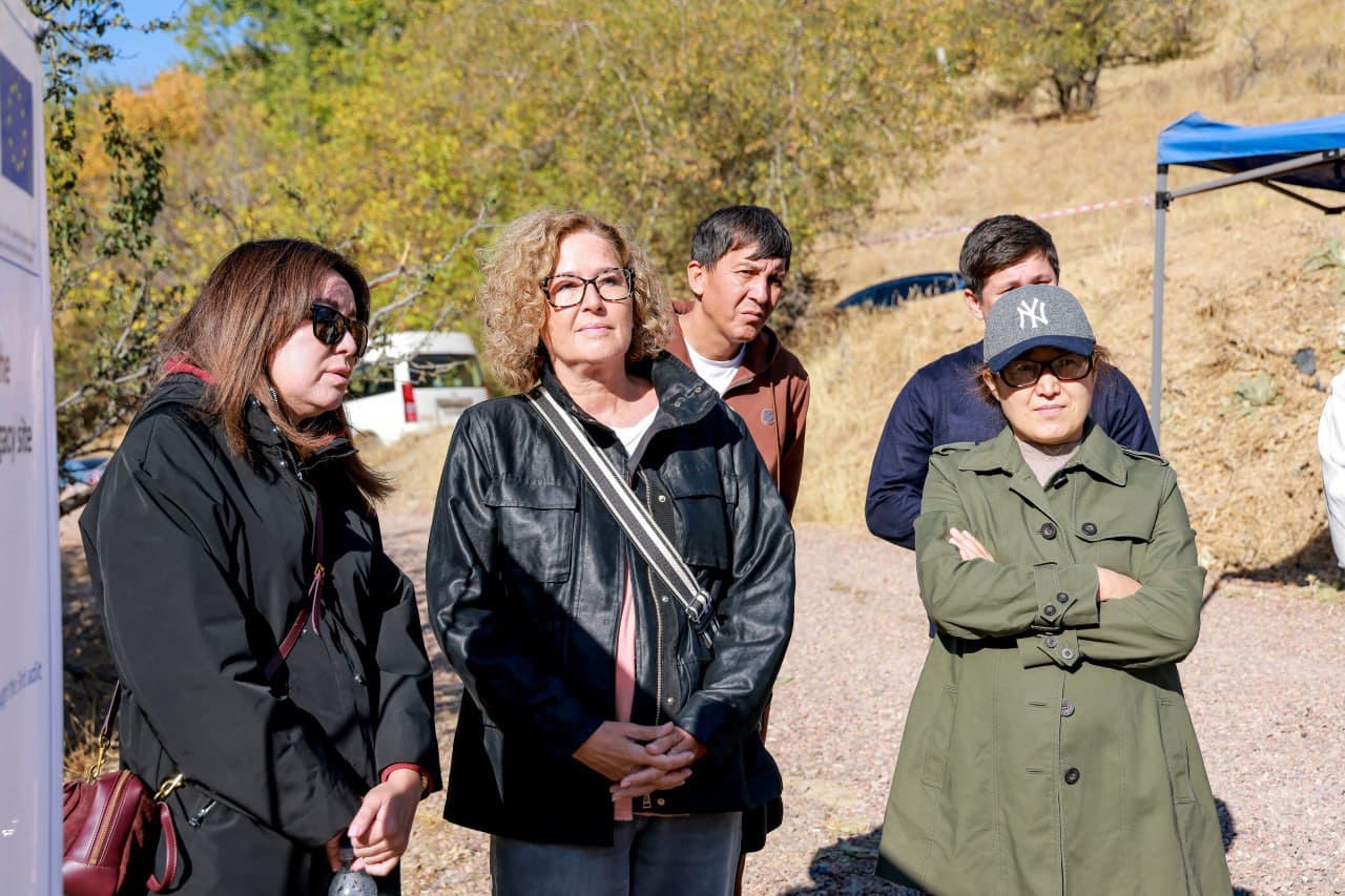 Делегация ЕБРР ознакомилась с результатами работ по рекультивации бывших урановых рудников