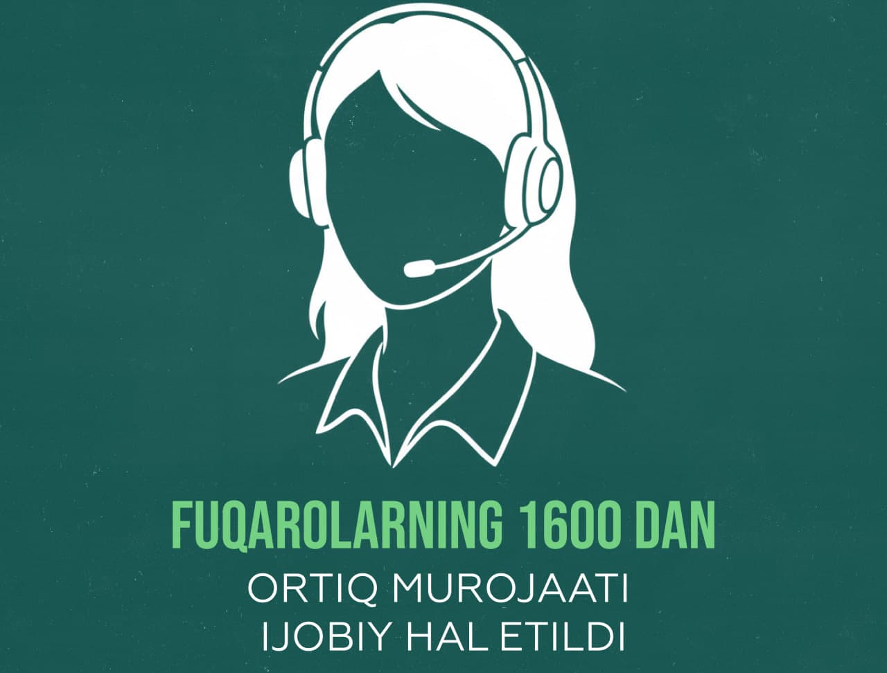 Fuqarolarning 1600 dan ortiq murojaati ijobiy hal etildi