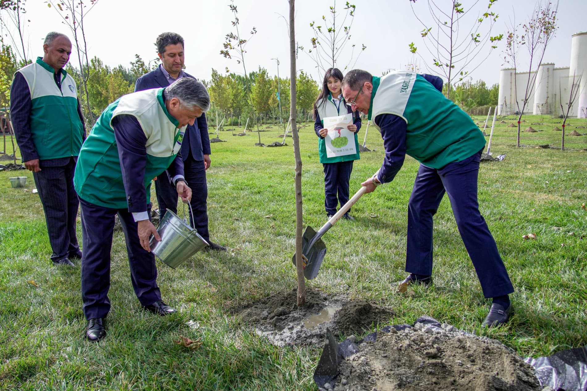 В честь 80-летия ЮНЕСКО создаются зелёные сады