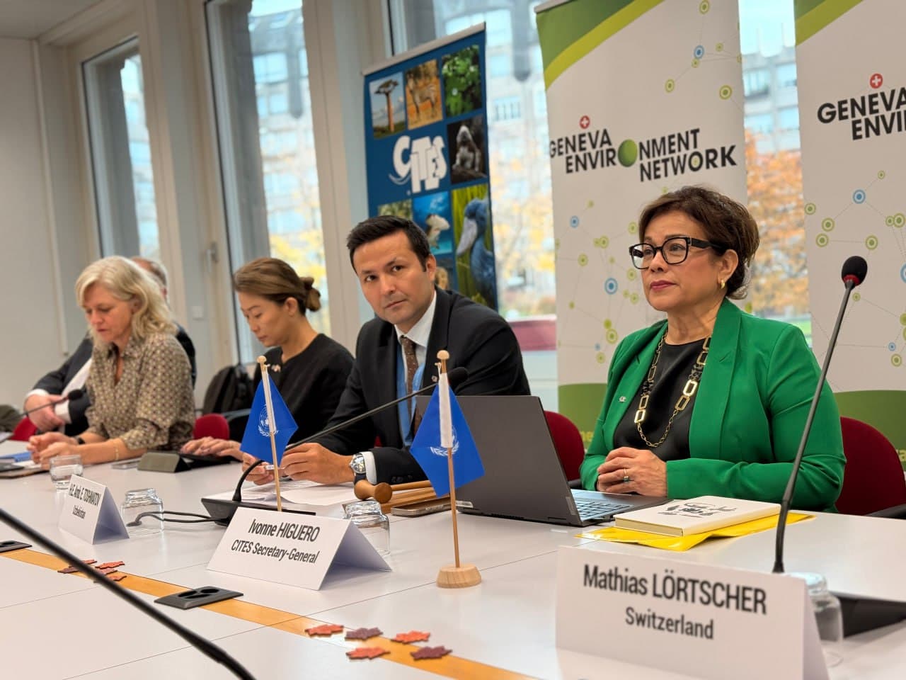 В Женеве представлена готовность Узбекистана к проведению CITES COP20