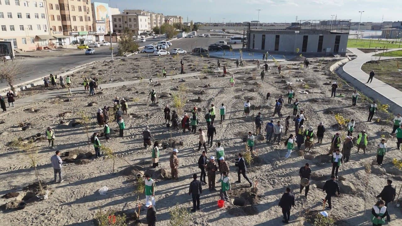 Во всех регионах страны реализован проект «Зелёный сад»