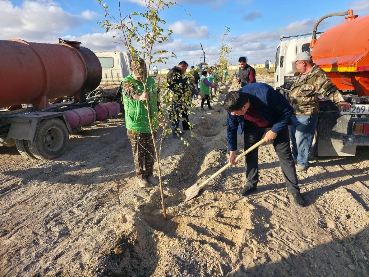 Во всех регионах страны реализован проект «Зелёный сад»