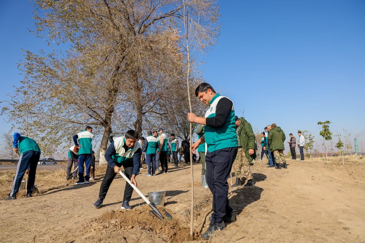 “Yashil makon” umummilliy loyihasining kuzgi mavsumi boshlandi