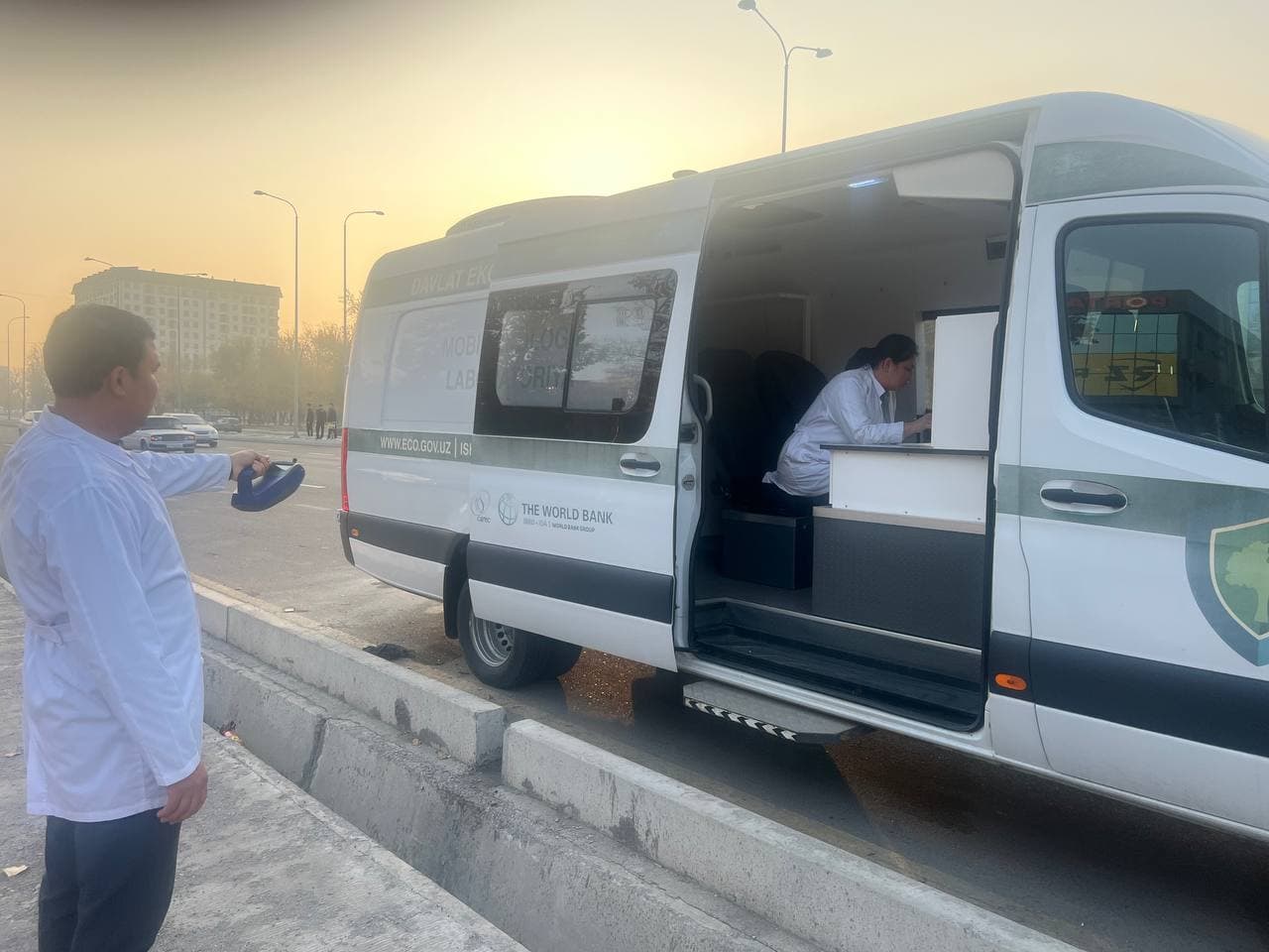 Toshkentda mobil laboratoriyalar kuchaytirilgan rejimda ishlamoqda