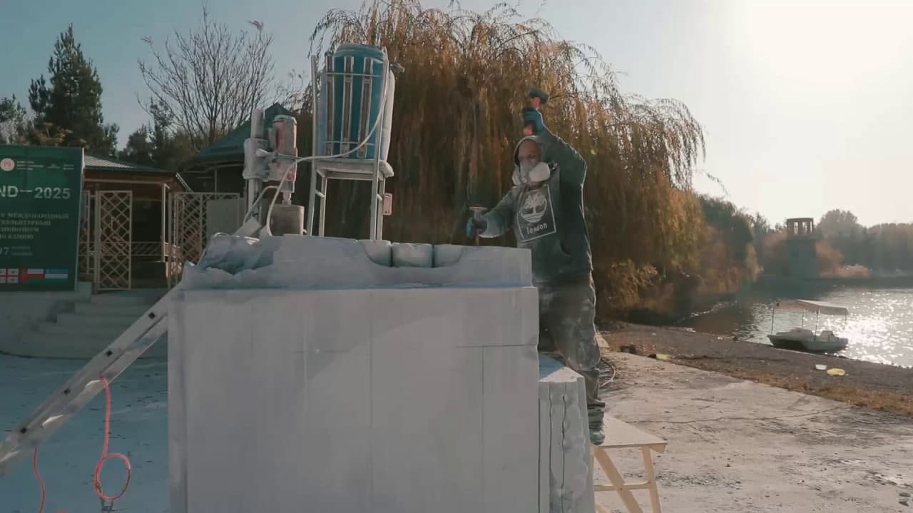 Samarqandda tabiat va bioxilma-xillikni saqlashga bag‘ishlangan haykallar yaratilmoqda