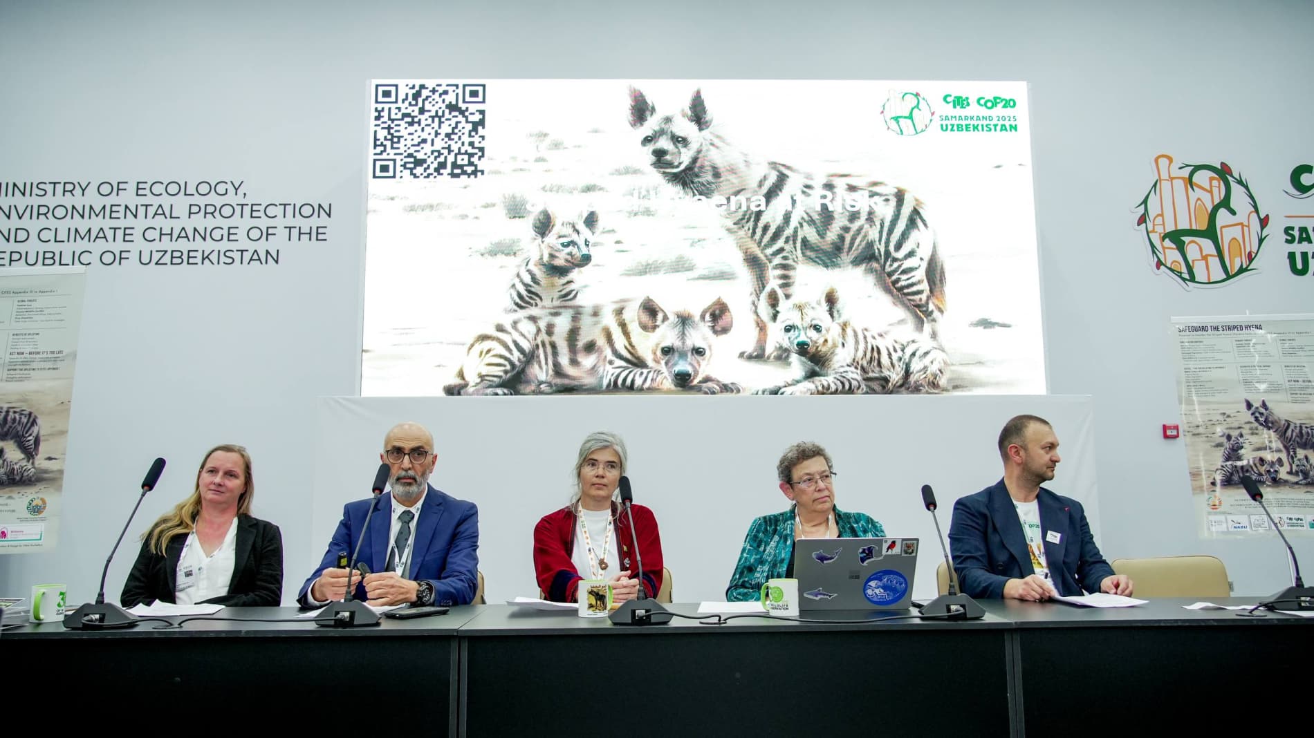 На CITES CoP20 дан старт глобальным мерам по сохранению полосатой гиены