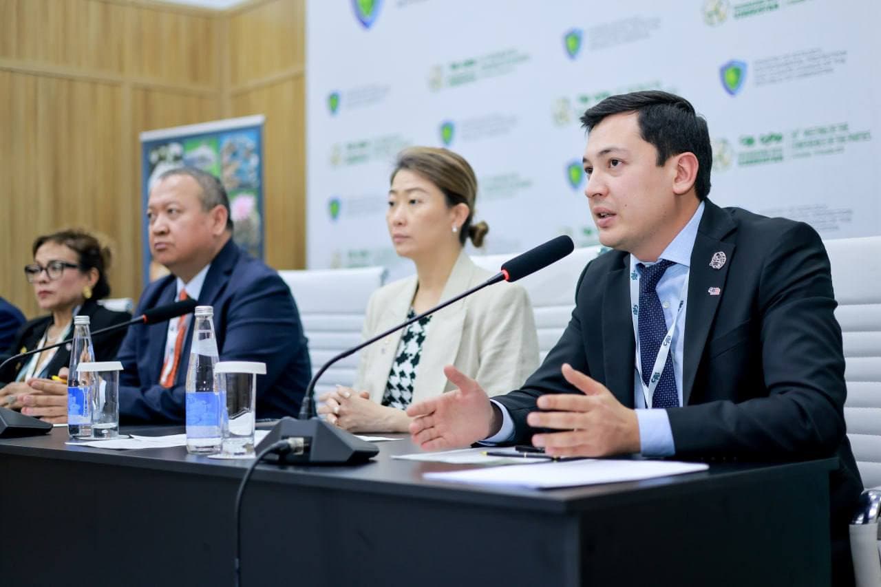 Samarqandda CITES CoP20 haftalik hisoboti taqdim etildi