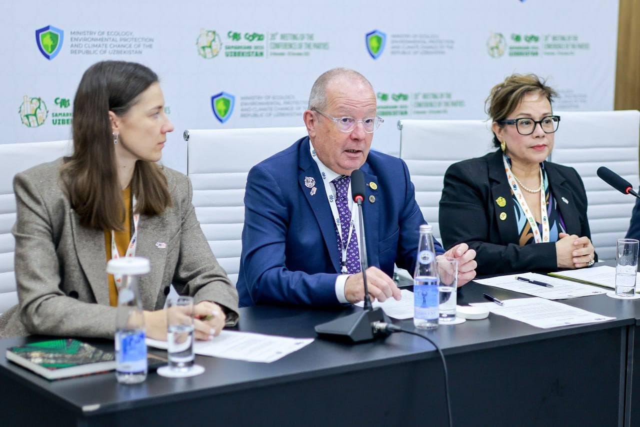 Samarqandda CITES CoP20 haftalik hisoboti taqdim etildi