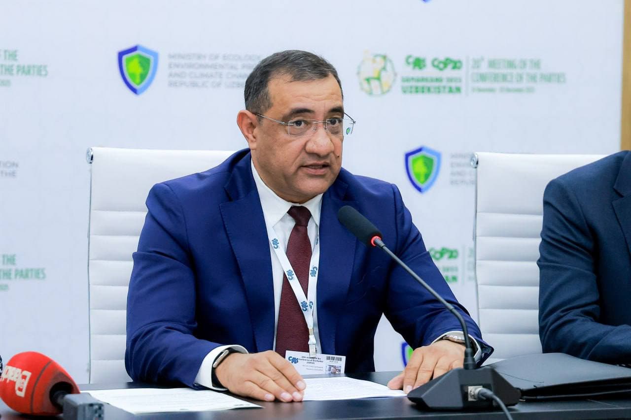 Samarqandda CITES CoP20 konferensiyasining birinchi matbuot anjumani bo‘lib o‘tdi