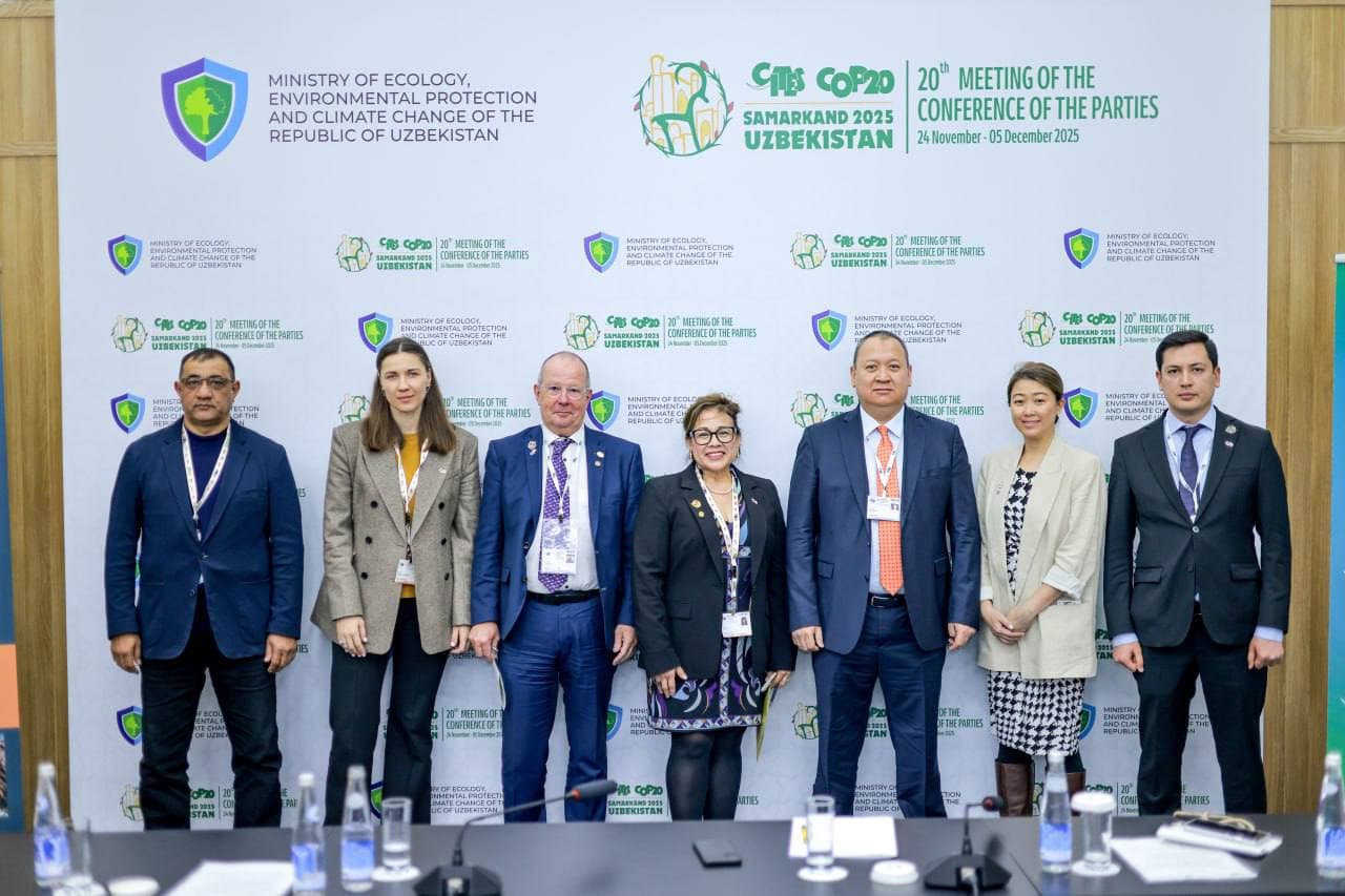 Samarqandda CITES CoP20 haftalik hisoboti taqdim etildi