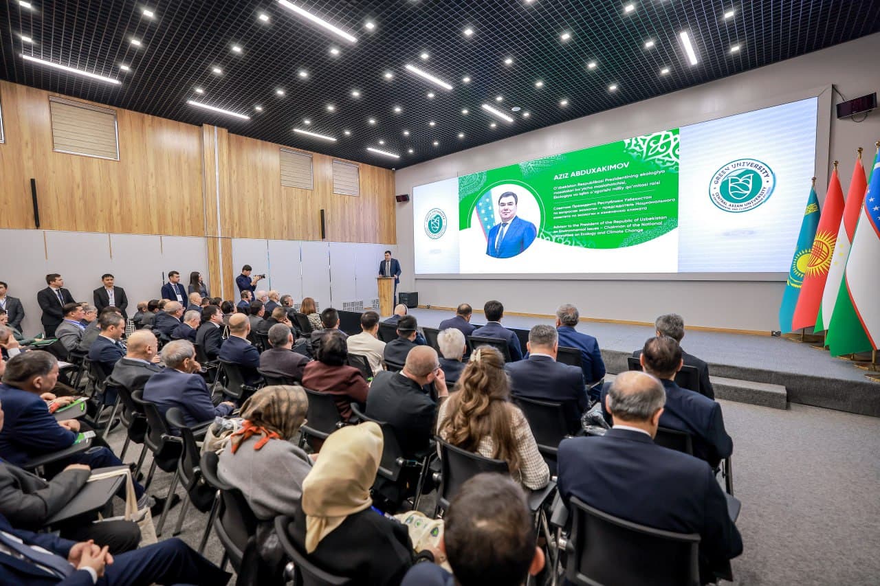Xalqaro anjumanda tabiiy yechimlar va yashil texnologiyalar muhokama qilindi