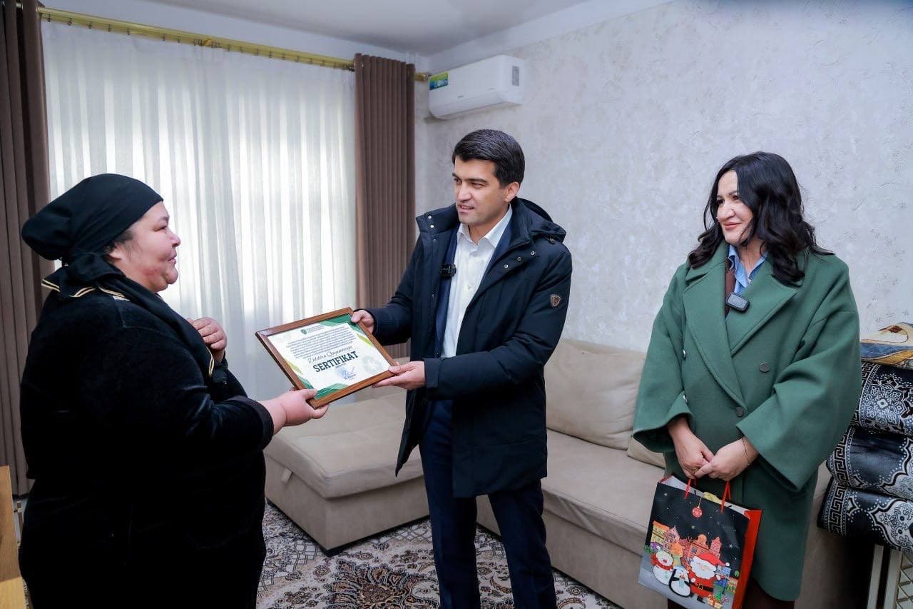 Prezident topshirig‘i amalda: 100 nafar tozalik posboni farzandlarining kontrakt to‘lovi to‘lab berildi