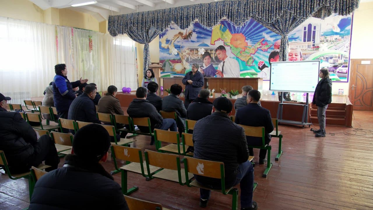 Wastewater Treatment Project Discussed with the Public in Namangan Region