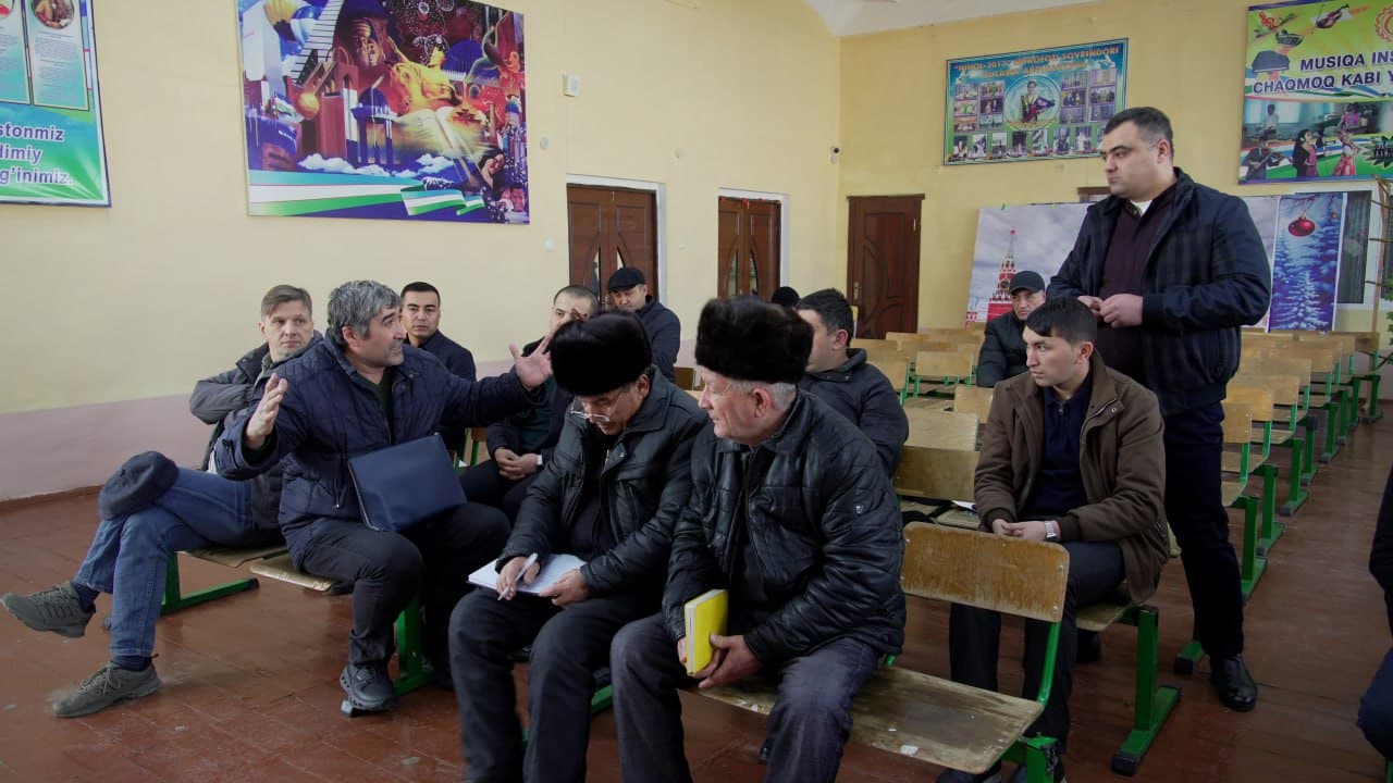 Wastewater Treatment Project Discussed with the Public in Namangan Region