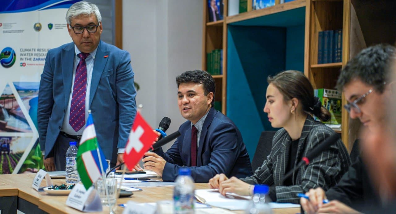 Iqlimga chidamli suv resurslarini boshqarishda xalqaro hamkorlik muhim ekanligi ta’kidlandi