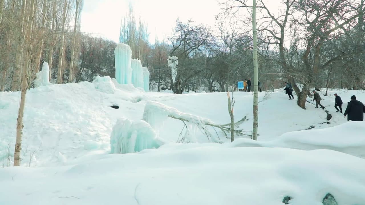 В Кашкадарьинской области создаются искусственные ледники