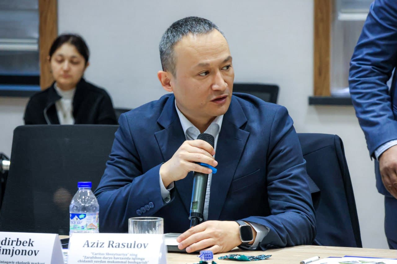 Iqlimga chidamli suv resurslarini boshqarishda xalqaro hamkorlik muhim ekanligi ta’kidlandi