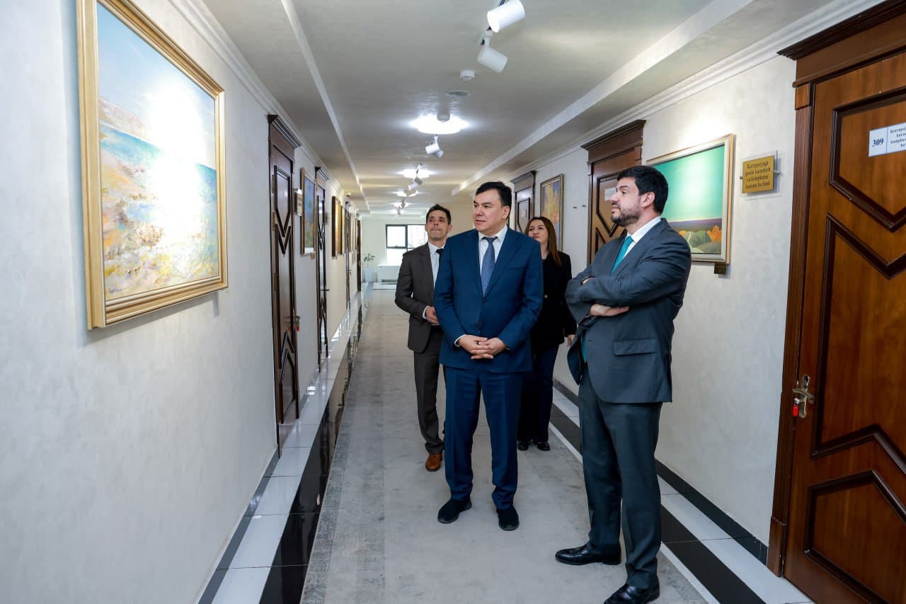 Глава Euronews ознакомился с деятельностью Национального комитета по экологии и изменению климата