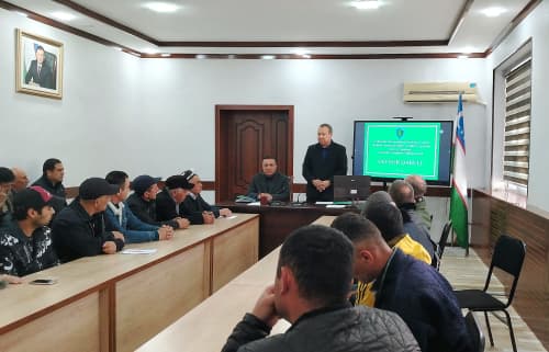 An Outreach Reception on Environmental Issues Held in Bukhara Region