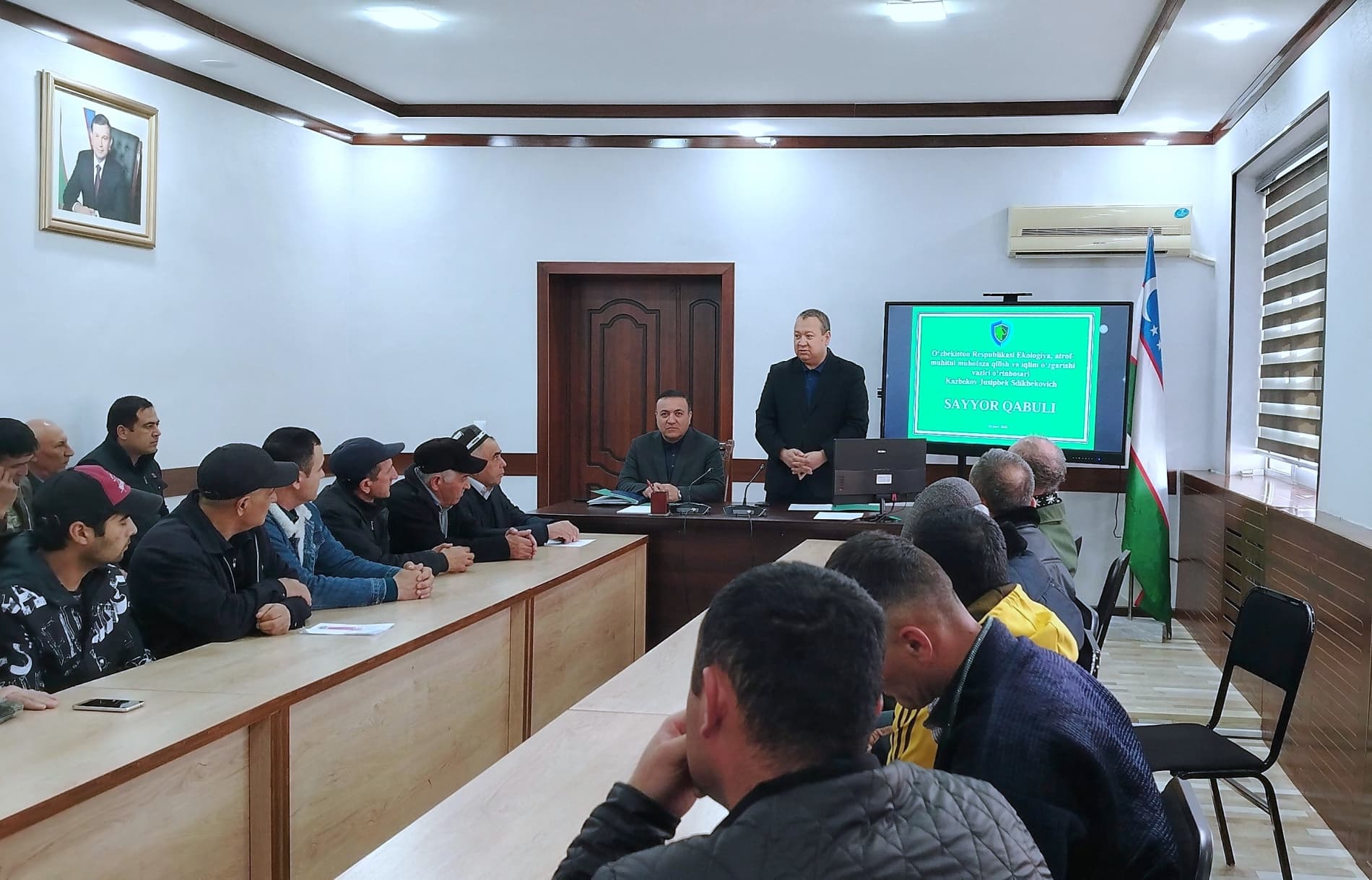 An Outreach Reception on Environmental Issues Held in Bukhara Region