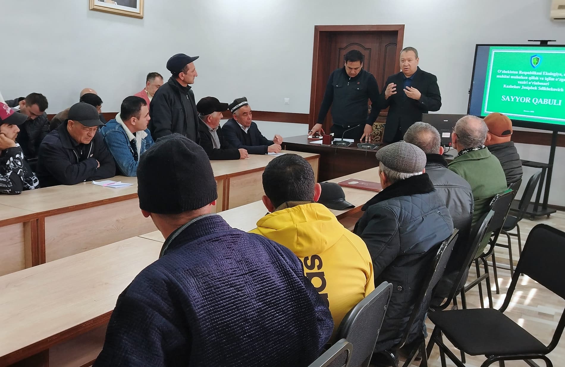 An Outreach Reception on Environmental Issues Held in Bukhara Region