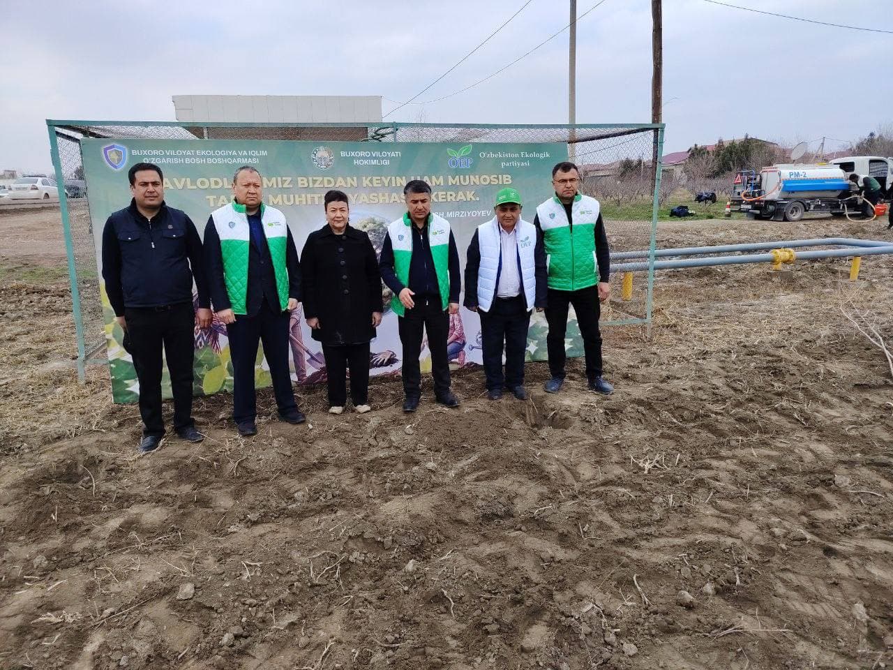 “Yashil makon” loyihasi davom etmoqda