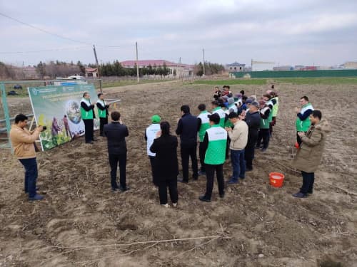 “Yashil makon” loyihasi davom etmoqda