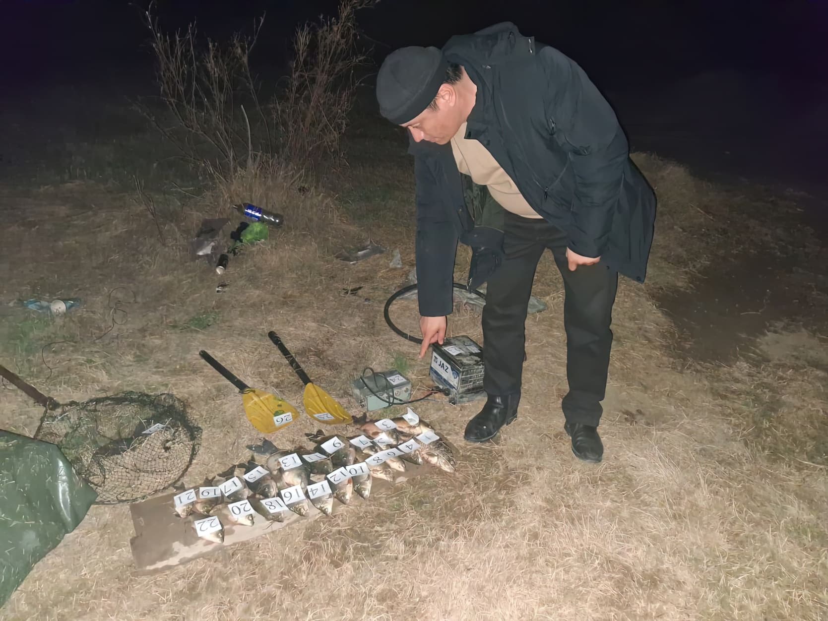 За ловлю рыбы электрическим током назначены тюремные сроки